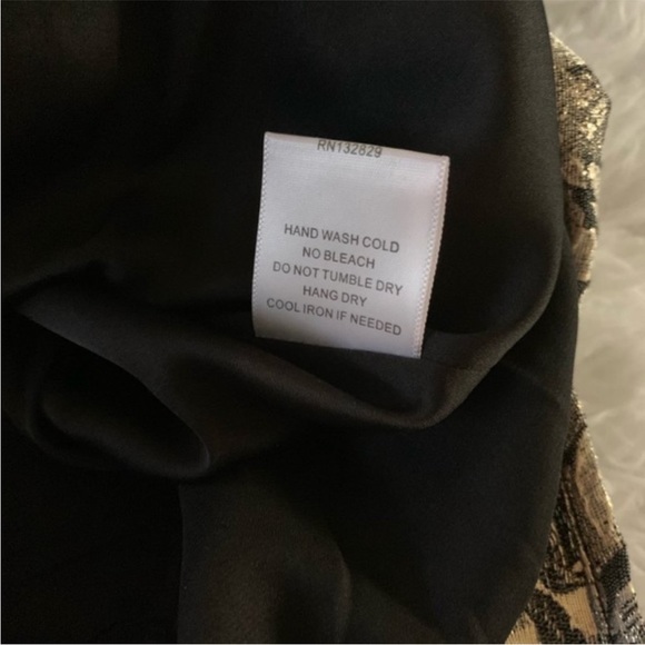 Lovers + Friends wild & free metallic bodycon mini dress size xs - Picture 8 of 8